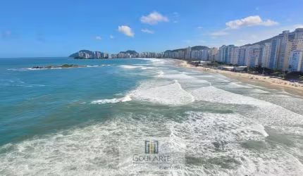 Apartamento Alto Padrão frente mar, 3 dormitórios sendo 1 suíte, *vista total mar* - PITANGUEIRAS-GUARUJÁ/SP