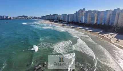 Apartamento alto padrão frente mar, 4 dormitórios sendo 3 suítes, vista total mar, na praia da PITANGUEIRAS-Guarujá/SP.