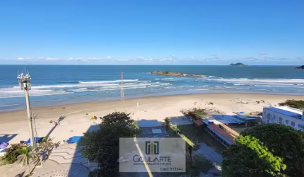 Apartamento alto padrão frente mar, 4 dormitórios, vista total do mar na praia da Pitangueiras-Guarujá/SP.