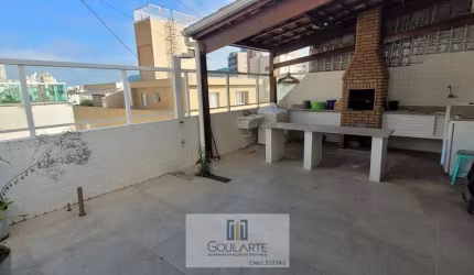 COBERTURA DUPLEX , 2 dormitórios, área gourmet com churrasqueira, na praia das Astúrias - Guarujá/SP.