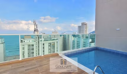 Apartamento Alto Padrão com acesso a sacada, 3 dormitórios sendo 1 suíte, lazer no condomínio - PITANGUEIRAS - Guarujá/SP