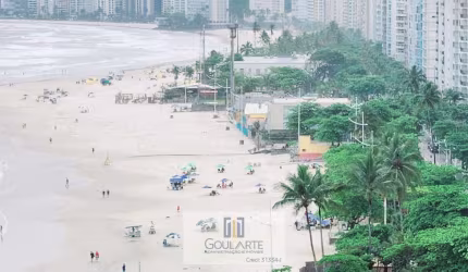 Apartamento com vista total do mar, 3 suítes, lazer no condomínio,  PITANGUEIRAS -  Guarujá/SP.