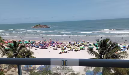Apartamento com vista total do mar ,3 suítes, na praia de Pitangueiras-Guarujá/SP.
