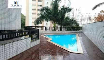 Apartamento em condomínio frente mar com lazer completo, 2 dormitórios sendo 1 suíte,  ASTÚRIAS -  Guarujá/SP.