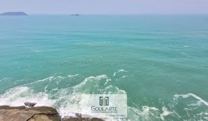 Apartamento alto padrão com sacada gourmet e vista total para o mar, 3 suítes, lazer completo no condomínio, PITANGUEIRAS - Guarujá/SP.  ﻿