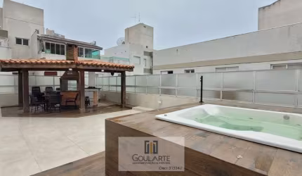 COBERTURA DUPLEX,2 dormitórios sendo 1 suíte, área gourmet com jacuzzi , na praia da  ENSEADA -Guarujá/SP.