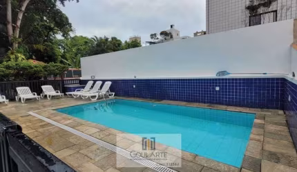 Apartamento alto padrão com 1 dormitório à  300 metros do mar na praia do TOMBO - Guarujá/SP.
