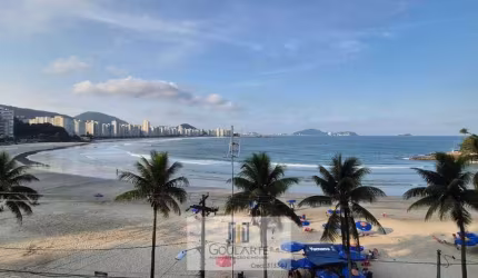 Apartamento alto padrão com com 2 dormitórios sendo 1 suíte, lazer completo no condomínio e sacada gourmet envidraçada vista mar na praia das ASTÚRIAS -Guarujá/SP