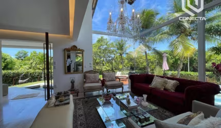Busca Ville - Casa com 4 dormitórios à venda, 1100 m² por R$ 4.900.000 - Busca Vida - Camaçari/BA