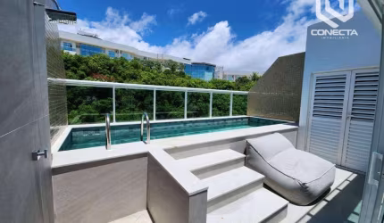 Cobertura com 2 dormitórios à venda, 129 m² por R$ 2.100.000,00 - Ondina - Salvador/BA