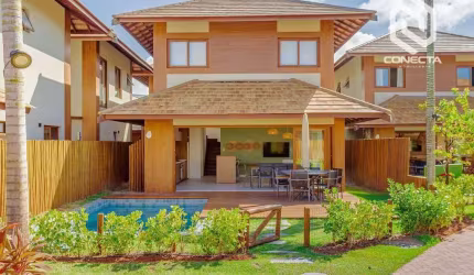 Bangalô com 4 suítes à venda, 180 m² por R$ 2.900.000 - Itacimirim (monte Gordo) - Camaçari/BA
