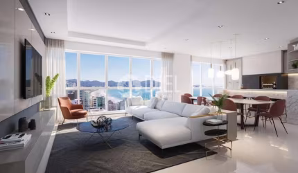 Apartamento com 5 suÍtes 2 vagas em itapema-sc , Meia Praia, Itapema - SC