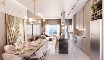 Apartamento com 2 suÍtes em itapema-sc, Meia Praia, Itapema - SC