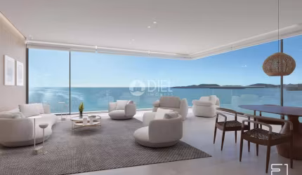 Apartamento com 4 suÍtes - frente ao mar, Meia Praia, Itapema - SC