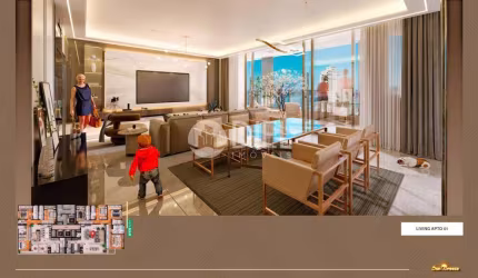 Apartamento com 3 suÍtes, Meia praia , Itapema - SC