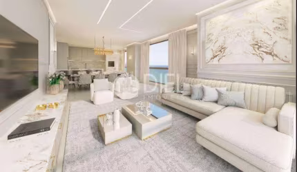 Apartamento com 4 suÍtes, Meia Praia, Itapema - SC