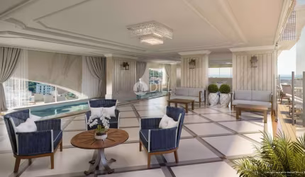 Apartamento com 4 suÍtes e 3 vagas, Meia Praia, Itapema - SC