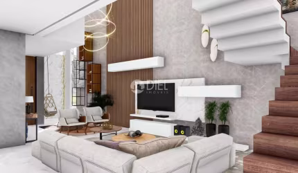 Casa no viva park com 3 suÍtes e 2 vagas, Vivapark, Porto Belo - SC