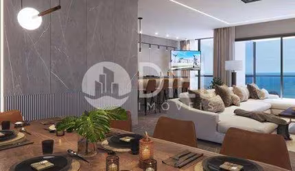 Apartamento com 4 suÍtes e 2 vagas na meia praia , Meia Praia, Itapema - SC