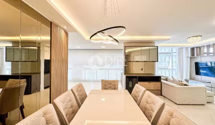 Apartamento mobiliado com  4 suÍtes e 3 vagas , Meia Praia, Itapema - SC