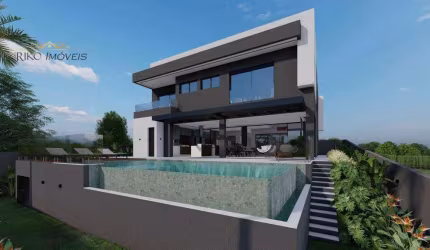 Casa com 4 dormitórios à venda, 530 m² por R$ 5.300.000,00 - Condomínio Reserva do Paratehy - São José dos Campos/SP
