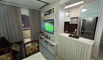 Apartamento mobiliado de 2 dormitórios na Pedra Branca