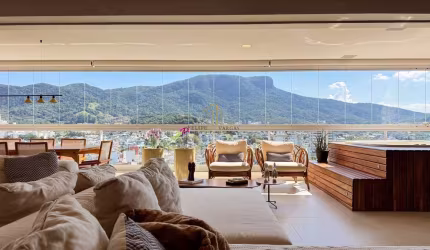 Apartamento MOBILIADO  de 3 suítes no Passeio Pedra Branca