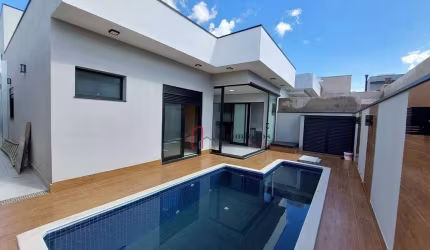 CASA TÉRREA - ALTO PADRÃO COM PISCINA - RESIDENCIAL REAL PARK - SUMARÉ