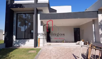 CASA TÉRREA - FASE FINAL DE ACABAMENTO - CONDOMÍNIO CAMPOS DO CONDE 2 - PAULÍNIA