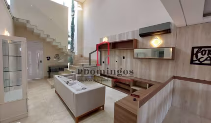 SOBRADO MOBILIADO - ALTO PADRÃO - RESIDENCIAL REAL PARK - SUMARÉ