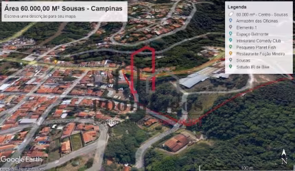 ÁREA PARA EMPREENDIMENTO COMERCIAL OU RESIDENCIAL - ZM1 - APA - CENTRO DE SOUSAS - CAMPINAS - SP