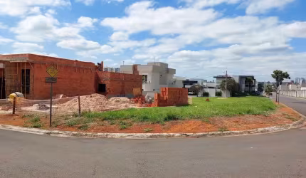 TERRENO DE ESQUINA - 309,00 M² A VENDA - CODOMÍNIO JARDIM DO JATOBÁ - HORTOLÂNDIA