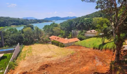 Terreno em condomínio fechado com acesso a represa - Piracaia
