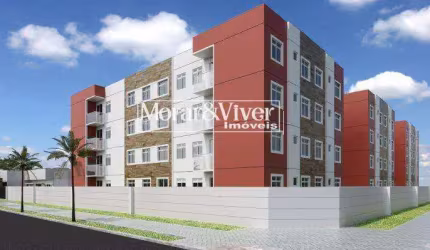 Apartamento para Venda em São José dos Pinhais, Cidade Jardim, 2 dormitórios, 1 banheiro, 1 vaga