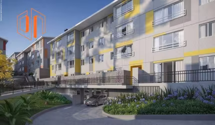 Apartamento para Venda em Curitiba, Santa Cândida, 2 dormitórios, 1 banheiro, 1 vaga