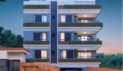 Apartamento para Venda em Curitiba, Mercês, 3 dormitórios, 1 suíte, 2 banheiros, 2 vagas