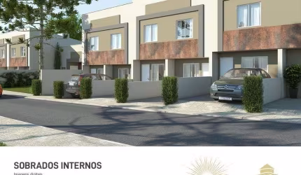 Sobrado para Venda em Curitiba, Santa Cândida, 2 dormitórios, 1 suíte, 2 banheiros, 1 vaga