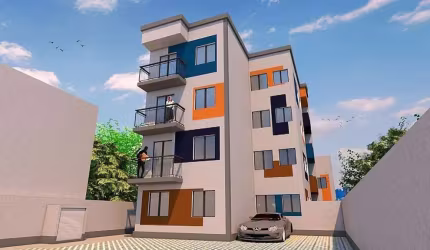 Apartamento para Venda em São José dos Pinhais, Três Marias, 2 dormitórios, 1 banheiro, 1 vaga