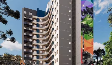 Apartamento para Venda em Pinhais, Centro, 2 dormitórios, 1 banheiro, 1 vaga