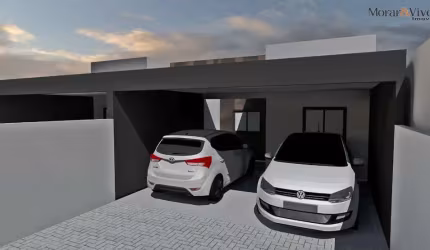 Casa para Venda em São José dos Pinhais, Cidade Jardim, 3 dormitórios, 1 suíte, 2 banheiros, 2 vagas