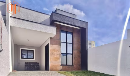 Casa para Venda em São José dos Pinhais, Boneca do Iguaçu, 3 dormitórios, 1 suíte, 2 banheiros, 2 vagas