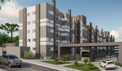 Apartamento para Venda em São José dos Pinhais, Boneca do Iguaçu, 2 dormitórios, 1 banheiro, 1 vaga