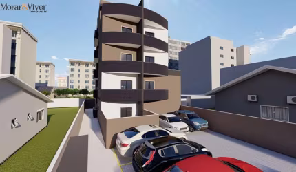 Apartamento para Venda em São José dos Pinhais, Cruzeiro, 2 dormitórios, 1 suíte, 2 banheiros, 1 vaga