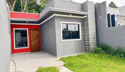 Casa para Venda em Fazenda Rio Grande, Gralha Azul, 3 dormitórios, 1 suíte, 2 banheiros, 2 vagas
