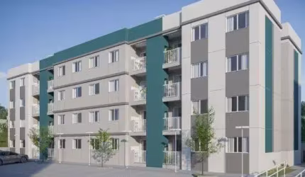 Apartamento para Venda em Pinhais, Jardim Amélia, 2 dormitórios, 1 banheiro, 1 vaga