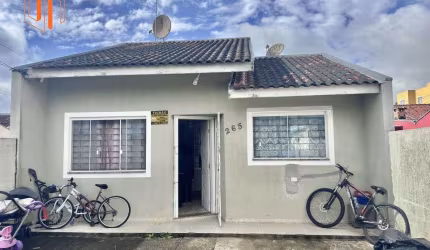 Casa para Venda em São José dos Pinhais, Roseira de São Sebastião, 3 dormitórios, 1 banheiro, 2 vagas