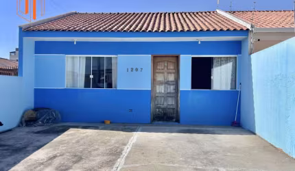 Casa para Venda em São José dos Pinhais, Parque da Fonte, 2 dormitórios, 1 banheiro, 2 vagas