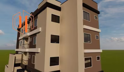 Apartamento para Venda em São José dos Pinhais, Parque da Fonte, 1 dormitório, 1 banheiro, 1 vaga