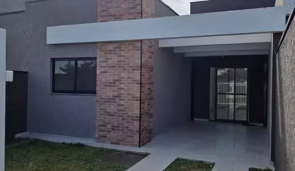 Casa para Venda em Araucária, Porto das Laranjeiras, 3 dormitórios, 1 suíte, 2 banheiros, 2 vagas