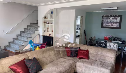 Sobrado com 3 dormitórios, 244 m² - venda por R$ 1.069.000,00 ou aluguel por R$ 5.742,05/mês - Campestre - Santo André/SP